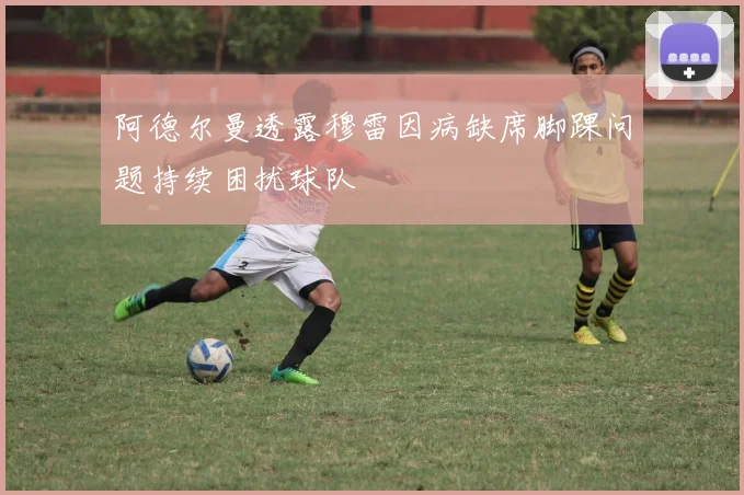 阿德尔曼透露穆雷因病缺席脚踝问题持续困扰球队